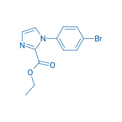 ETHYL 1-(4-BROMOPHENYL)-1H-IMIDAZOLE-2-CARBOXYLATE 250mg