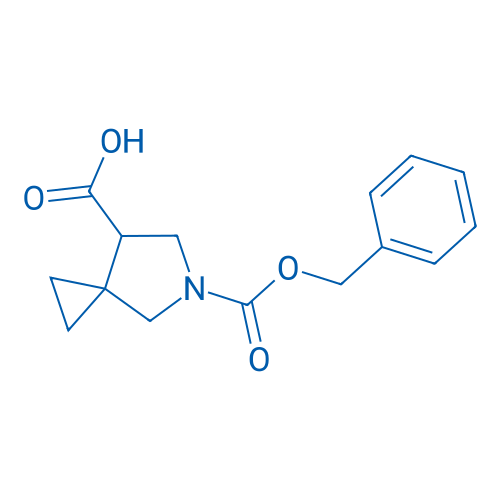 5-((Benzyloxy)carbonyl)-5-azaspiro[2.4]heptane-7-carboxylic acid 100mg