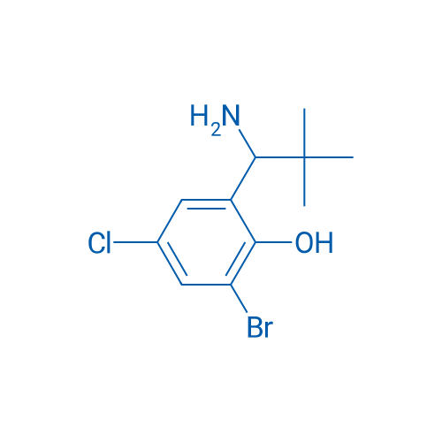 2-(1-Amino-2,2-dimethylpropyl)-6-bromo-4-chlorophenol 1g