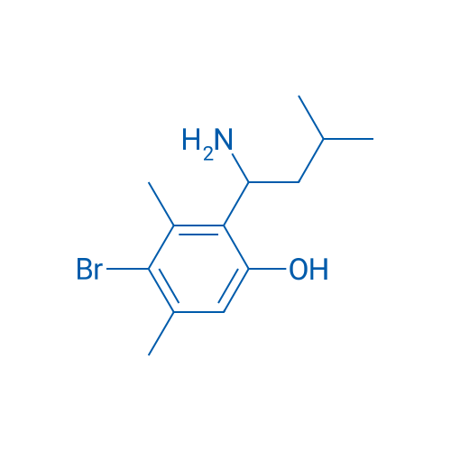 2-(1-Amino-3-methylbutyl)-4-bromo-3,5-dimethylphenol 1g