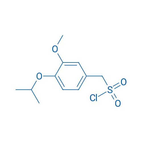 [3-Methoxy-4-(propan-2-yloxy)phenyl]methanesulfonyl chloride 1g