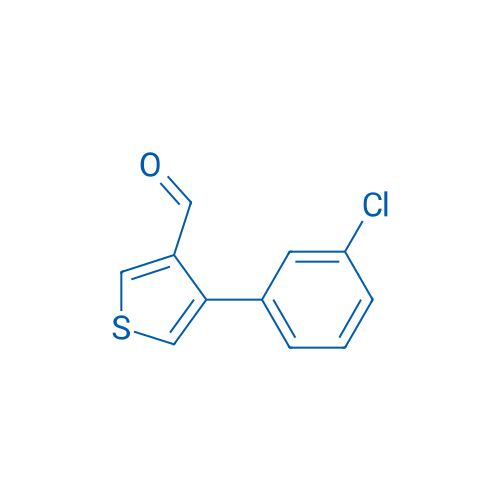 4-(3-Chlorophenyl)thiophene-3-carbaldehyde 1g