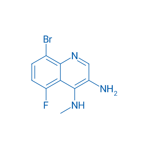 8-Bromo-5-fluoro-N4-methylquinoline-3,4-diamine 1g