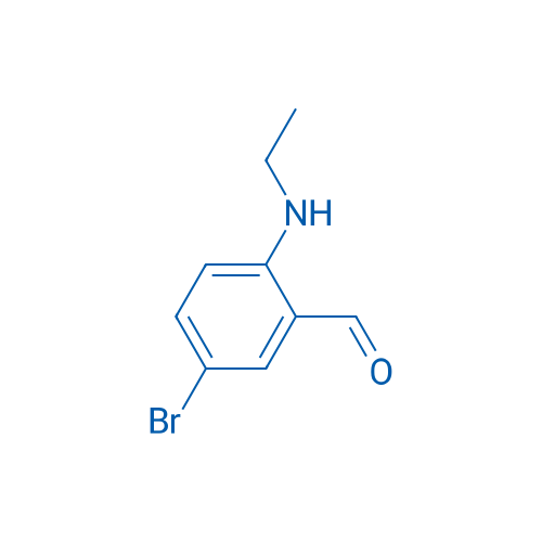 5-Bromo-2-(ethylamino)benzaldehyde 1g