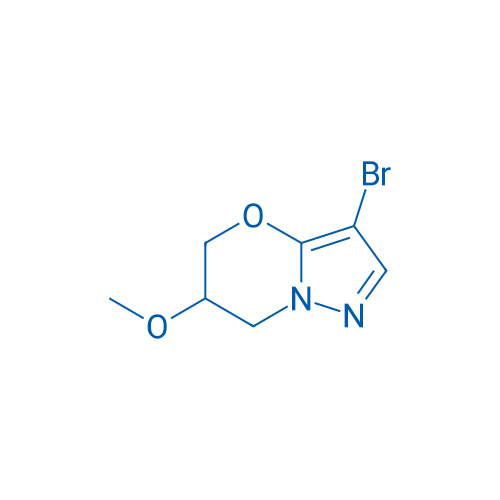 3-Bromo-6-methoxy-6,7-dihydro-5H-pyrazolo[5,1-b][1,3]oxazine 250mg