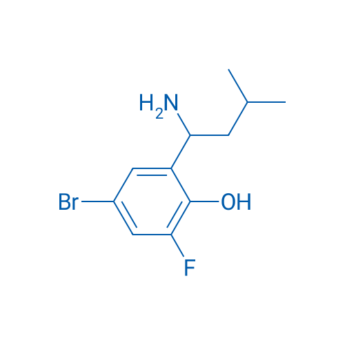 2-(1-Amino-3-methylbutyl)-4-bromo-6-fluorophenol 1g