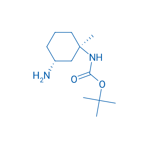 Rel-tert-butyl ((1R,3R)-3-amino-1-methylcyclohexyl)carbamate 250mg