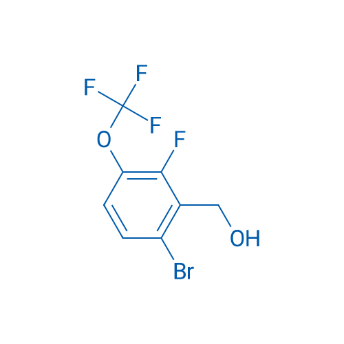 (6-Bromo-2-fluoro-3-(trifluoromethoxy)phenyl)methanol 1g