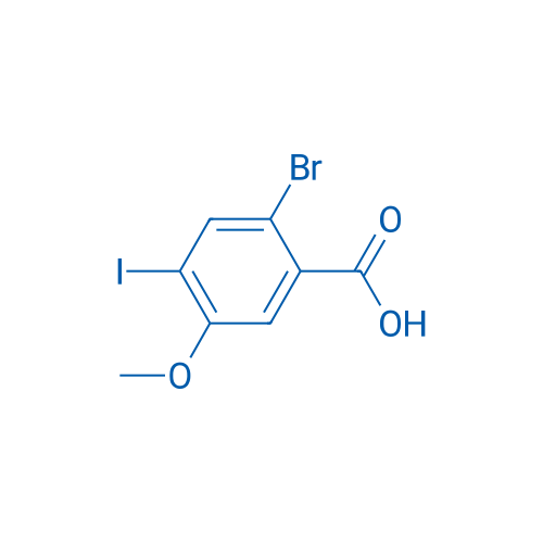 2-Bromo-4-iodo-5-methoxybenzoic acid 1g