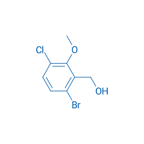 (6-Bromo-3-chloro-2-methoxyphenyl)methanol 1g