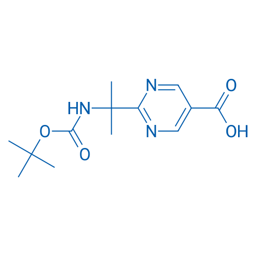2-(2-{[(tert-butoxy)carbonyl]amino}propan-2-yl)pyrimidine-5-carboxylic acid 1g