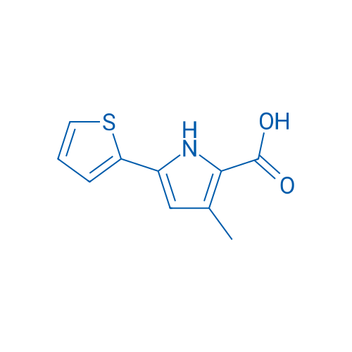 3-Methyl-5-(thiophen-2-yl)-1H-pyrrole-2-carboxylic acid 250mg