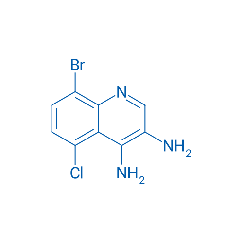 8-Bromo-5-chloroquinoline-3,4-diamine 1g