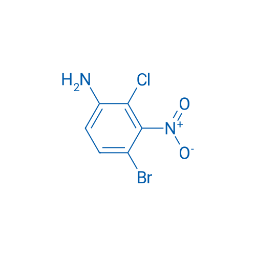 4-Bromo-2-chloro-3-nitroaniline 250mg