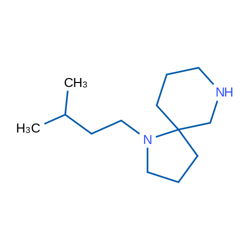 1-(3-Methylbutyl)-1,7-diazaspiro[4.5]decane 1g