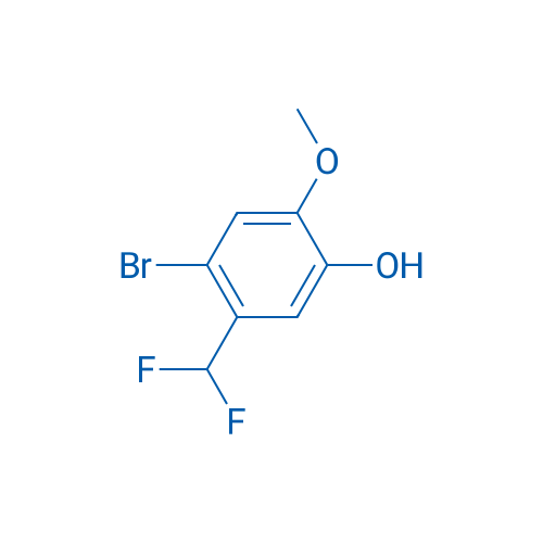4-Bromo-5-(difluoromethyl)-2-methoxyphenol 1g
