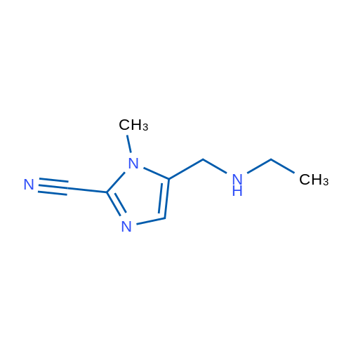 5-[(Ethylamino)methyl]-1-methyl-1H-imidazole-2-carbonitrile 1g