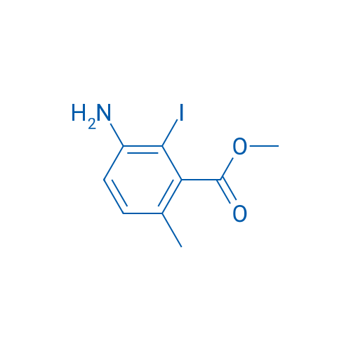 3-Amino-2-iodo-6-methyl-benzoic acid methyl ester 1g