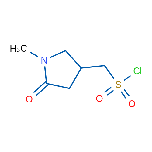 (1-Methyl-5-oxopyrrolidin-3-yl)methanesulfonyl chloride 1g