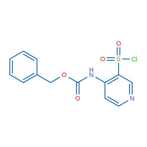 Benzyl N-[3-(chlorosulfonyl)pyridin-4-yl]carbamate 1g