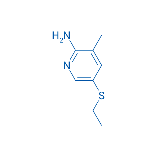 5-(Ethylsulfanyl)-3-methylpyridin-2-amine 1g