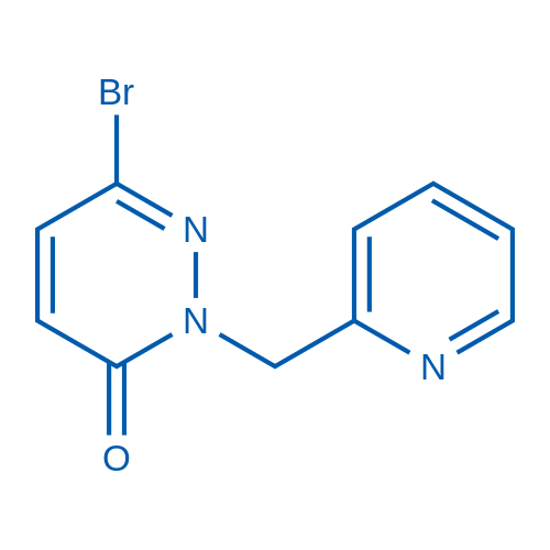 6-Bromo-2-(pyridin-2-ylmethyl)pyridazin-3(2H)-one 100mg