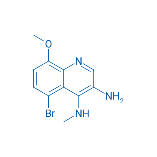 5-Bromo-8-methoxy-N4-methylquinoline-3,4-diamine 1g