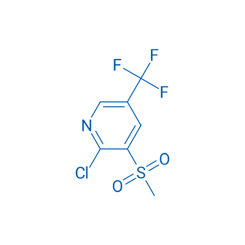 2-Chloro-3-methanesulfonyl-5-(trifluoromethyl)pyridine 1g