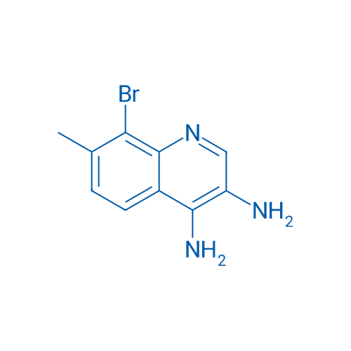 8-Bromo-7-methylquinoline-3,4-diamine 1g