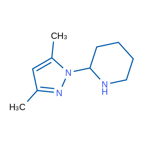 2-(3,5-Dimethyl-1H-pyrazol-1-yl)piperidine 1g