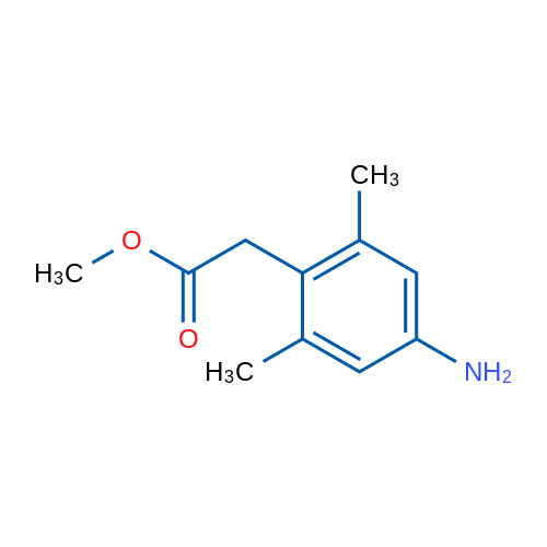Methyl 2-(4-amino-2,6-dimethylphenyl)acetate 1g