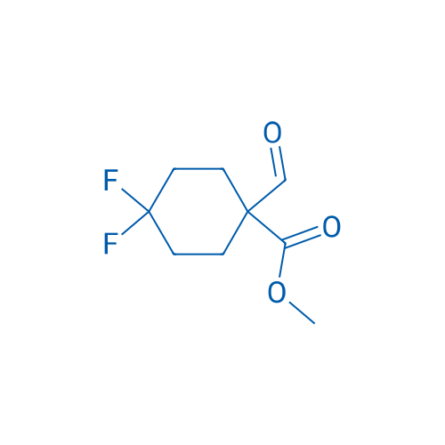 Methyl 4,4-difluoro-1-formylcyclohexane-1-carboxylate 1g