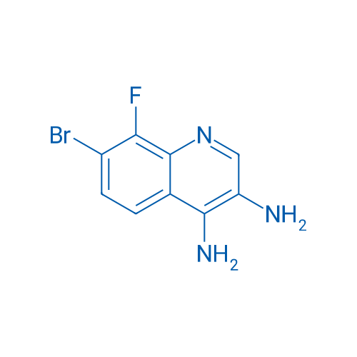7-Bromo-8-fluoroquinoline-3,4-diamine 1g