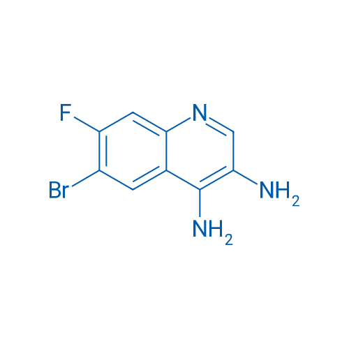 6-Bromo-7-fluoroquinoline-3,4-diamine 1g
