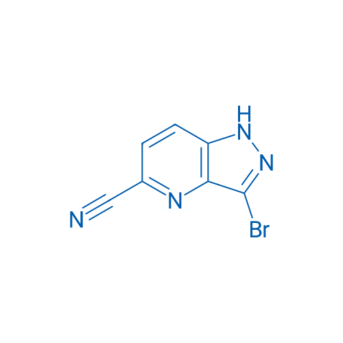 3-Bromo-1H-pyrazolo[4,3-b]pyridine-5-carbonitrile 250mg