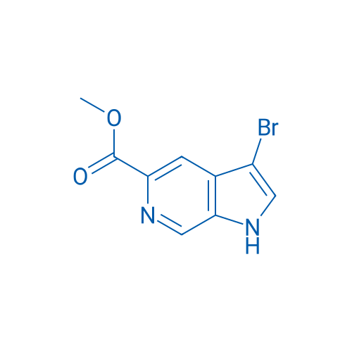 Methyl 3-bromo-1H-pyrrolo[2,3-c]pyridine-5-carboxylate 1g