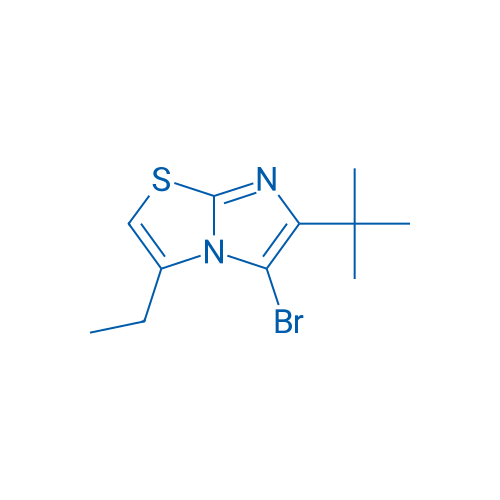5-Bromo-6-tert-butyl-3-ethylimidazo[2,1-b][1,3]thiazole 1g