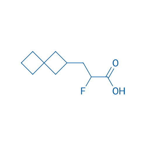 2-Fluoro-3-(spiro[3.3]heptan-2-yl)propanoic acid 10g