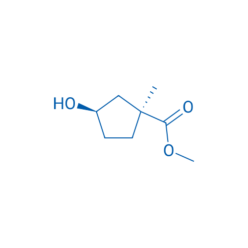 Methyl (1S,3R)-3-hydroxy-1-methylcyclopentane-1-carboxylate 250mg