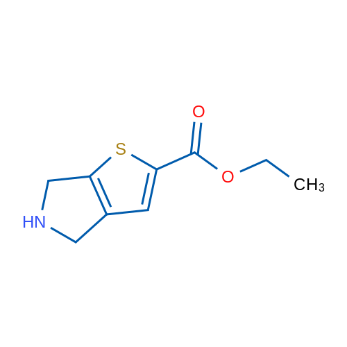 Ethyl 4H,5H,6H-thieno[2,3-c]pyrrole-2-carboxylate 1g