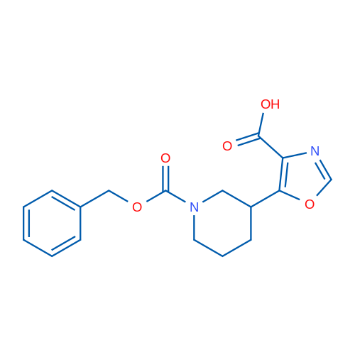 5-{1-[(benzyloxy)carbonyl]piperidin-3-yl}-1,3-oxazole-4-carboxylic acid 1g