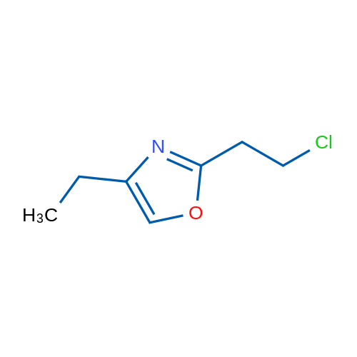 2-(2-Chloroethyl)-4-ethyl-1,3-oxazole 1g