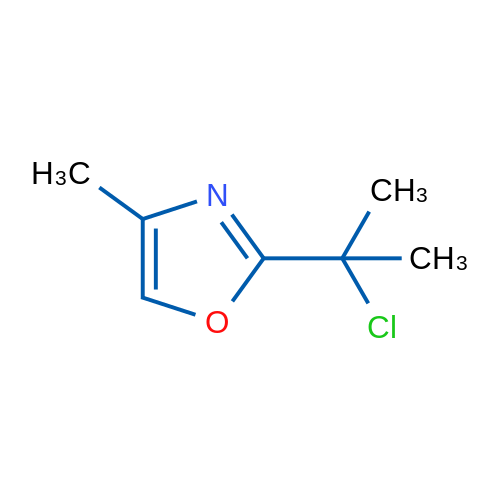 2-(2-Chloropropan-2-yl)-4-methyl-1,3-oxazole 1g