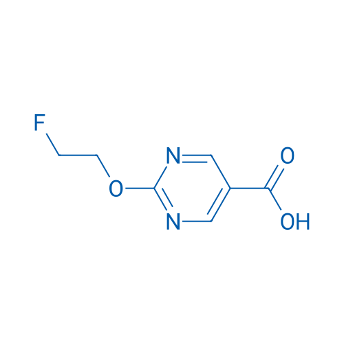 2-(2-Fluoroethoxy)pyrimidine-5-carboxylic acid 250mg