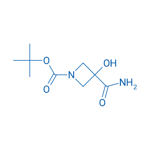 tert-butyl 3-carbamoyl-3-hydroxyazetidine-1-carboxylate 100mg
