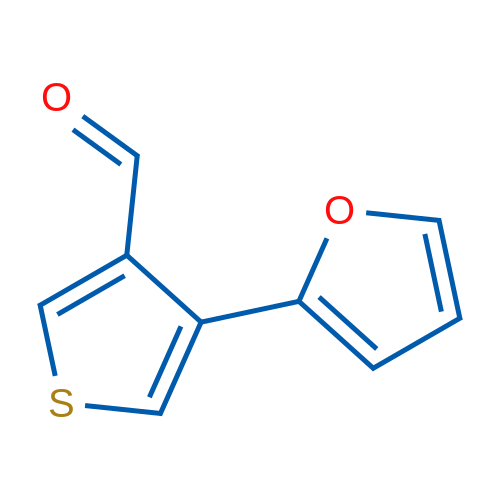 4-(Furan-2-yl)thiophene-3-carbaldehyde 1g
