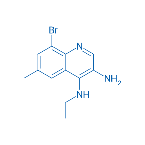 8-Bromo-N4-ethyl-6-methylquinoline-3,4-diamine 1g