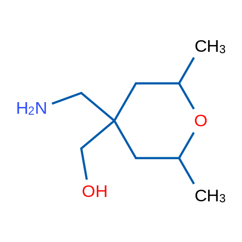 [4-(Aminomethyl)-2,6-dimethyloxan-4-yl]methanol 1g