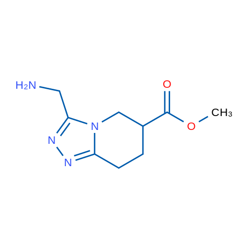Methyl 3-(aminomethyl)-5H,6H,7H,8H-[1,2,4]triazolo[4,3-a]pyridine-6-carboxylate 1g