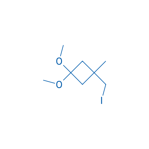 1-(iodomethyl)-3,3-dimethoxy-1-methylcyclobutane 1g